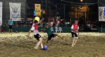 Kum futbolu turnuvasıyla büyük heyecan başladı