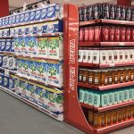 Çift Taraflı Kullanıma Sahip Gondol Market Raf Sistemleri
