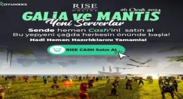 Yeni Bir Dönem Başlıyor: Galia ve Mantis Sunucuları Hizmete Girdi!