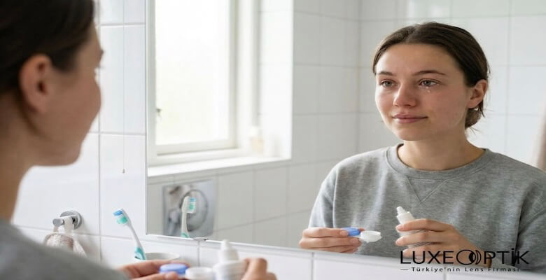 Lens Takınca Göz Sulanması Neden Olur?